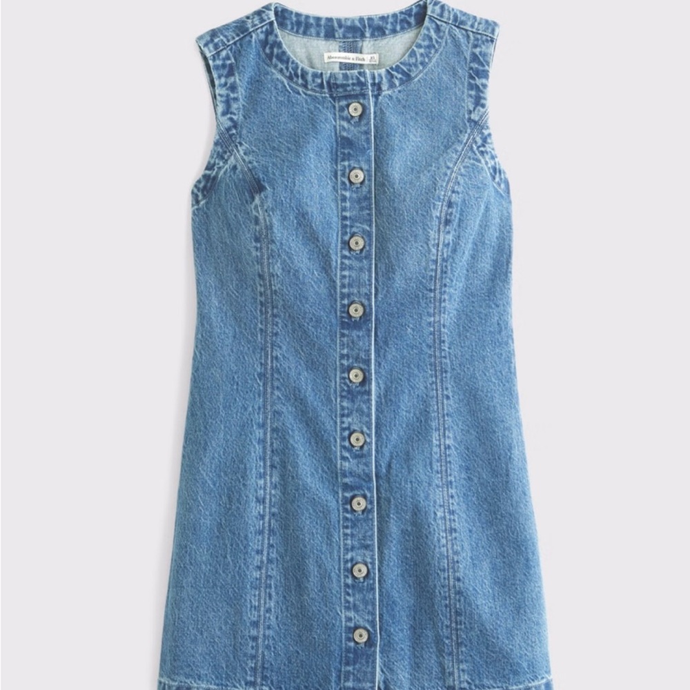 The A&F Mara High-Neck Vest Mini Dress